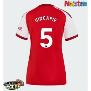 Arsenal Piero Hincapie #5 Kotipaita Naisten 2026-27 Lyhythihainen